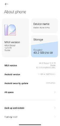 Xiaomi Redmi Note 8 Pro